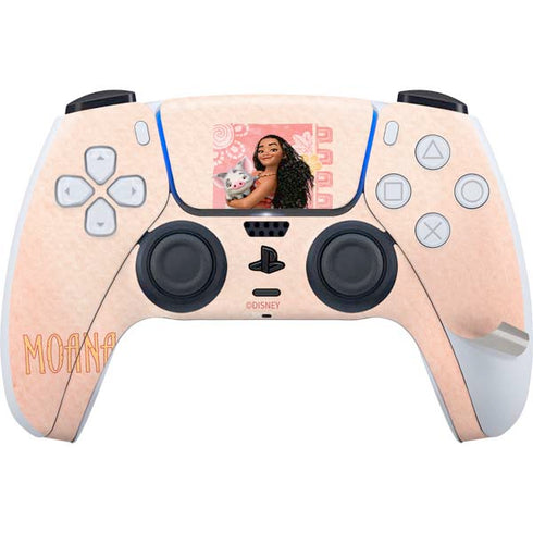 Disney Princess Moana and Pua PS5 Pro Bundle Skin